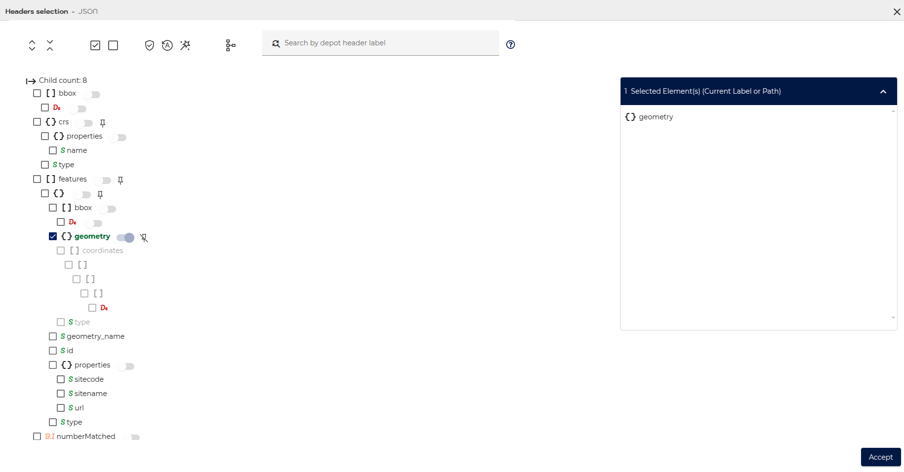 schema detection